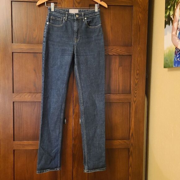 Everlane High Rise Straight Jean 26 Regular - Picture 3 of 7